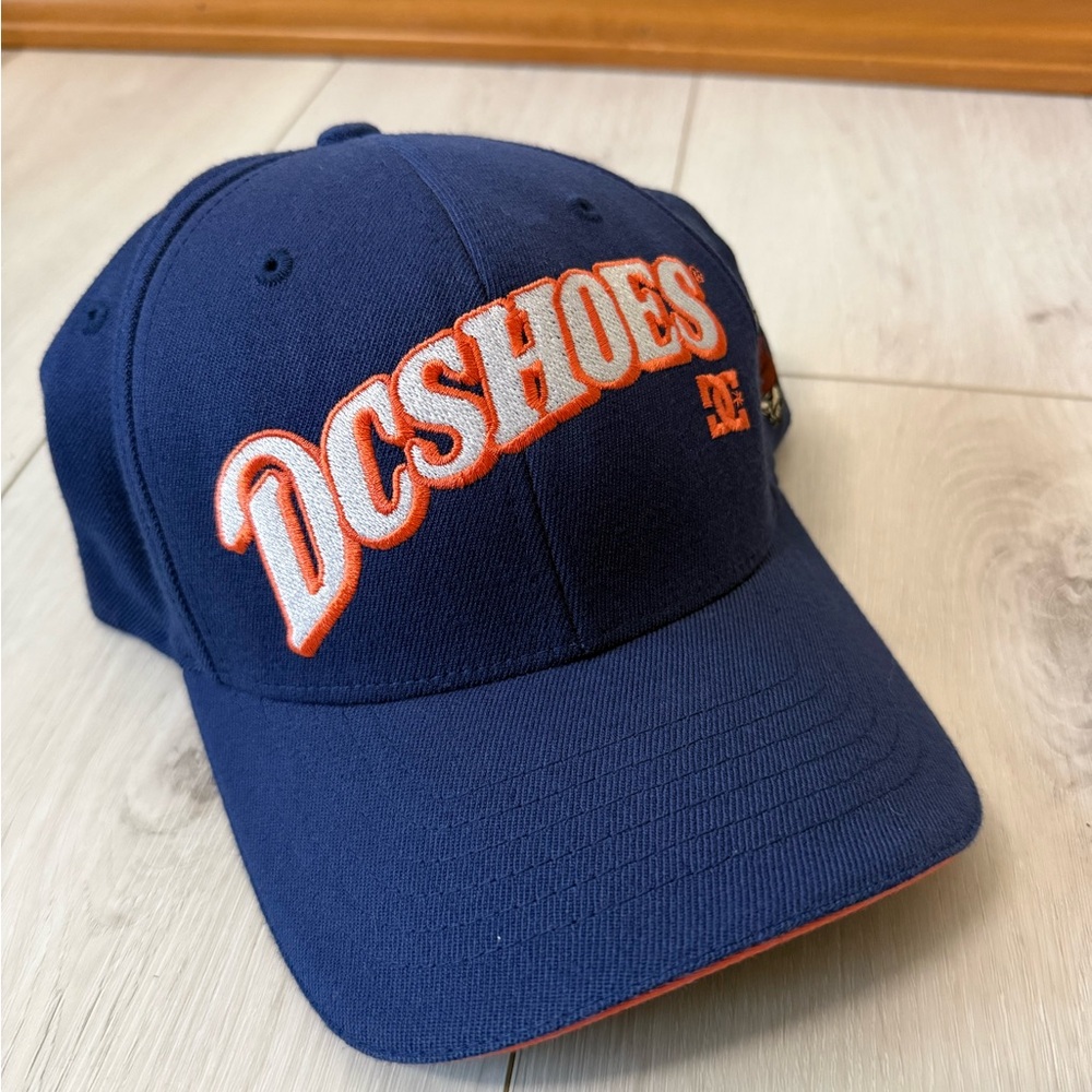 DC Shoes Navy Blue Flexfit Baseball Hat